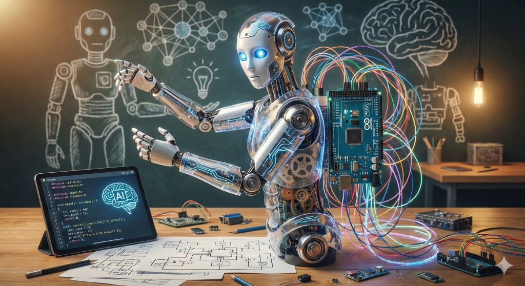 AI Applications on DOF-17 Humanoid Robot