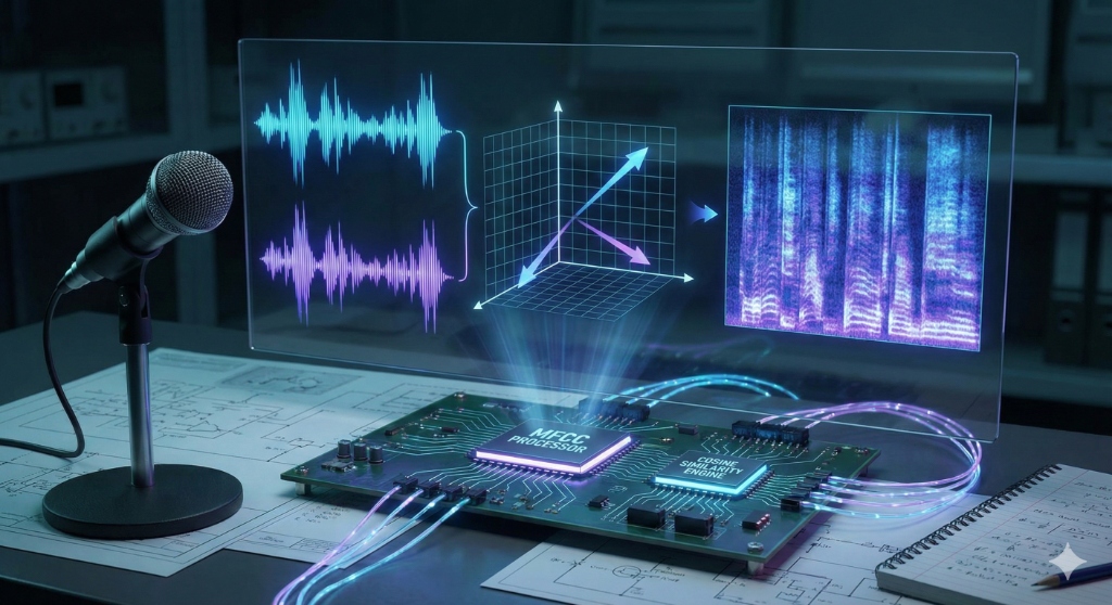 Voice Similarity Detection using MFCC and Cosine Similarity